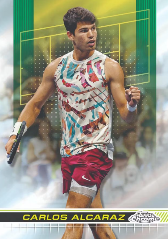 2024 Topps Chrome Cartes Tennis Blaster Box