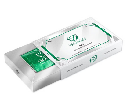 2025 Topps Triumphant Cartes Tennis Hobby Box