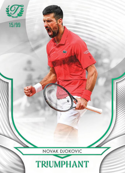 2025 Topps Triumphant Cartes Tennis Hobby Box