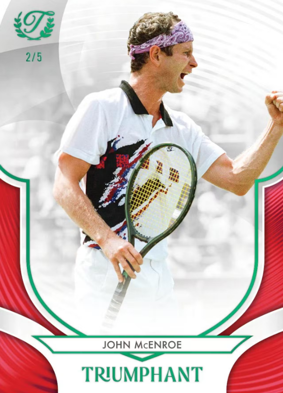 2025 Topps Triumphant Cartes Tennis Hobby Box