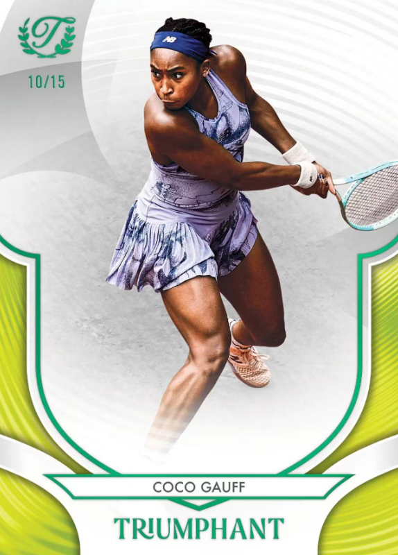 2025 Topps Triumphant Cartes Tennis Hobby Box