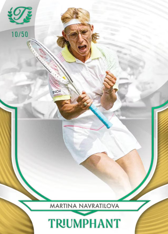 2025 Topps Triumphant Cartes Tennis Hobby Box