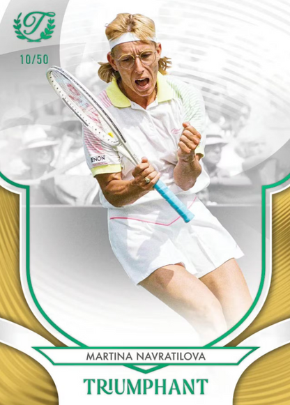 2025 Topps Triumphant Cartes Tennis Hobby Box